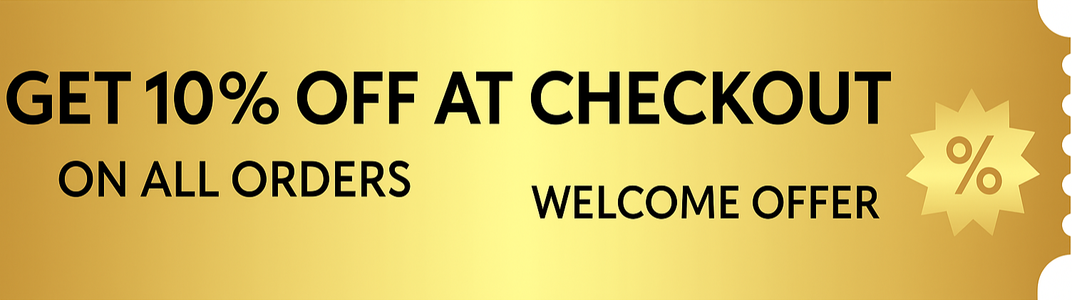 Welcome Offer - Get 10% Off