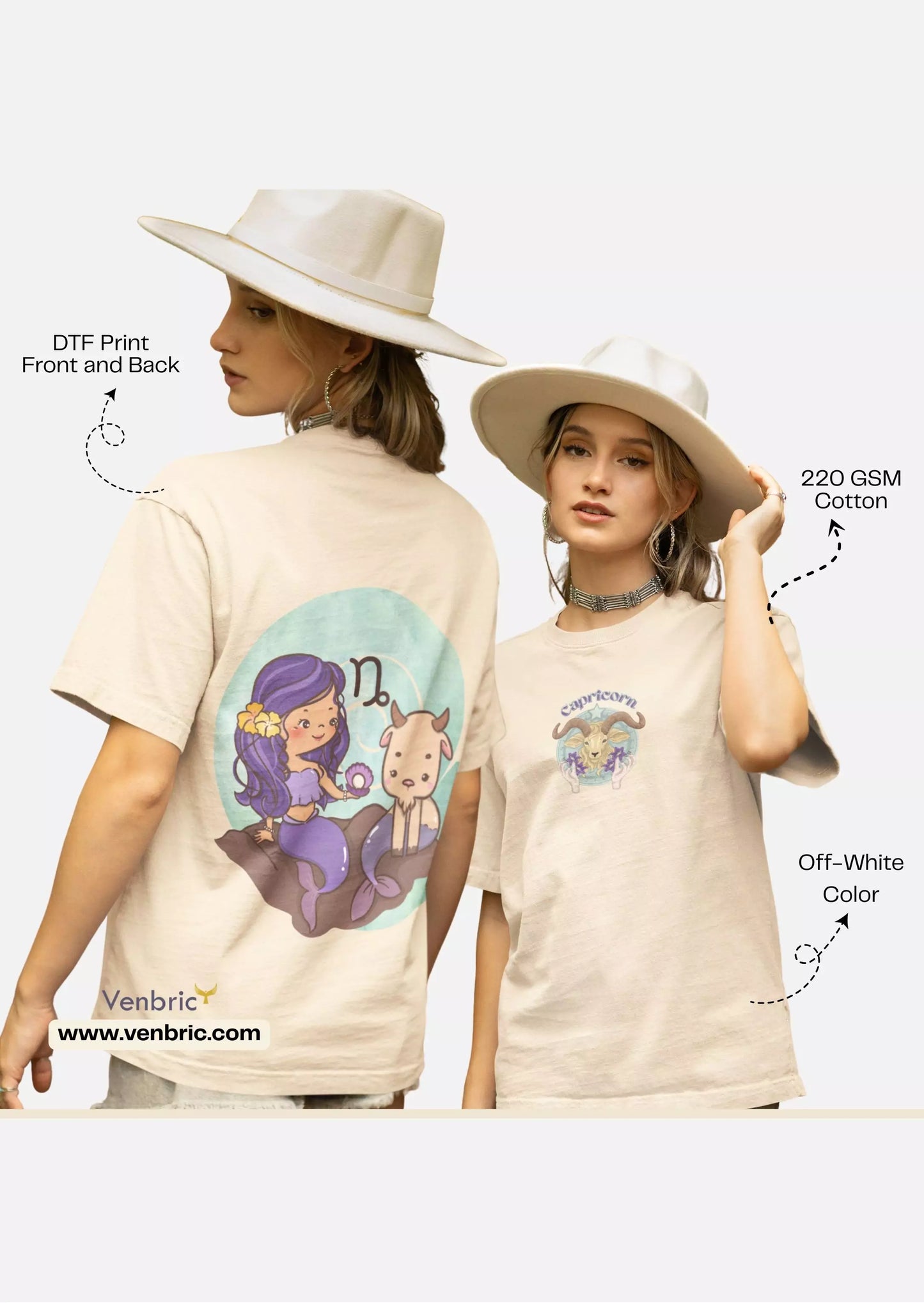 Capricorn Unisex T-Shirt 220 GSM