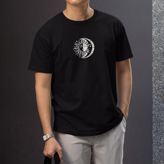 sun moon unisex tshirt