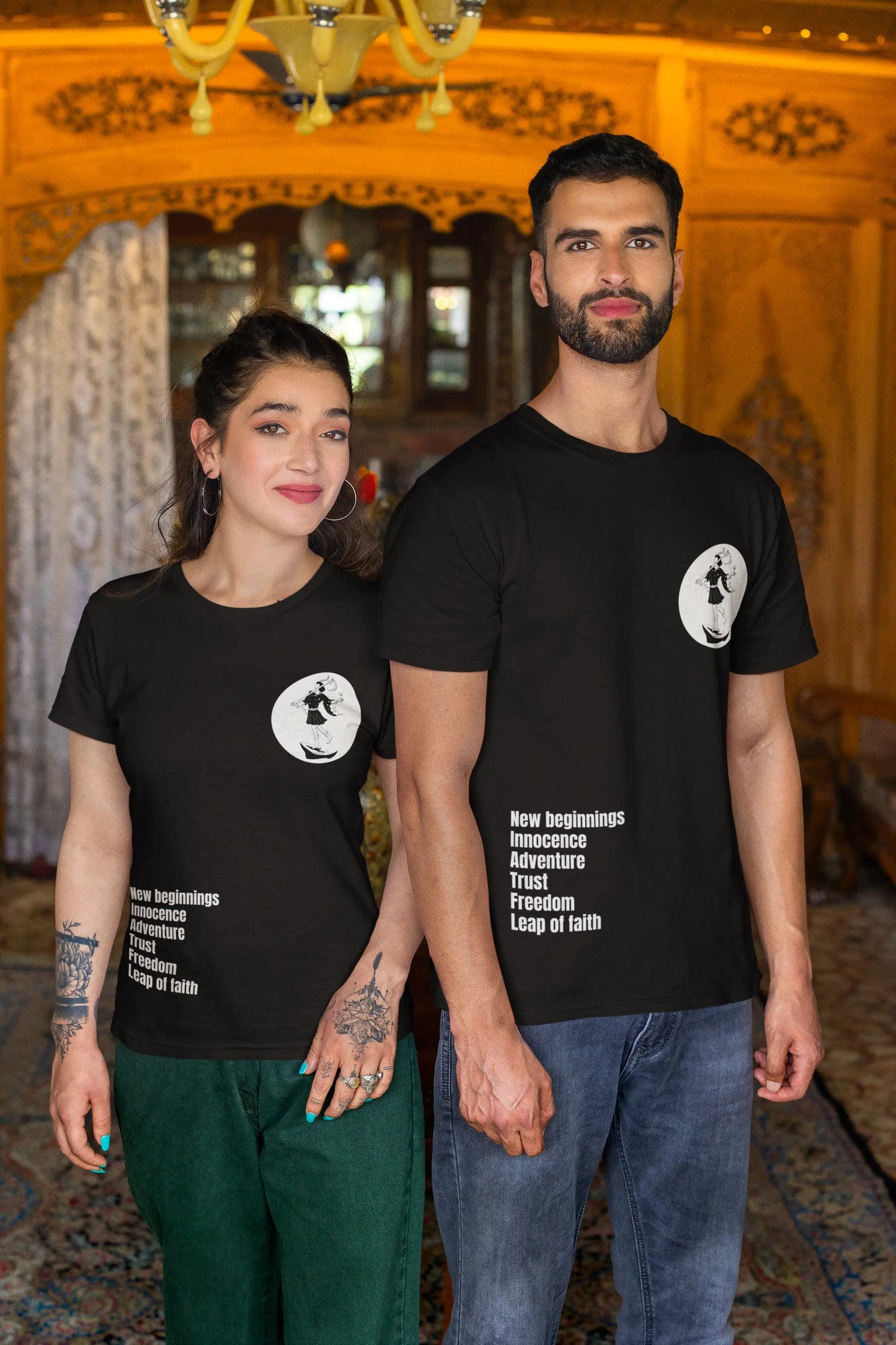 The Fool Tarot Card Graphic Tee