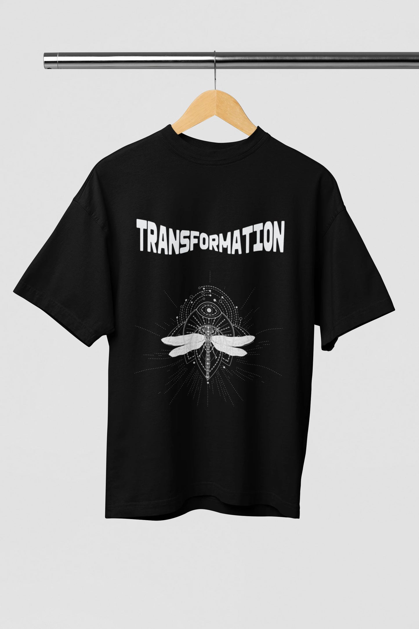 Transformation Unisex Oversized T-Shirt 240 GSM