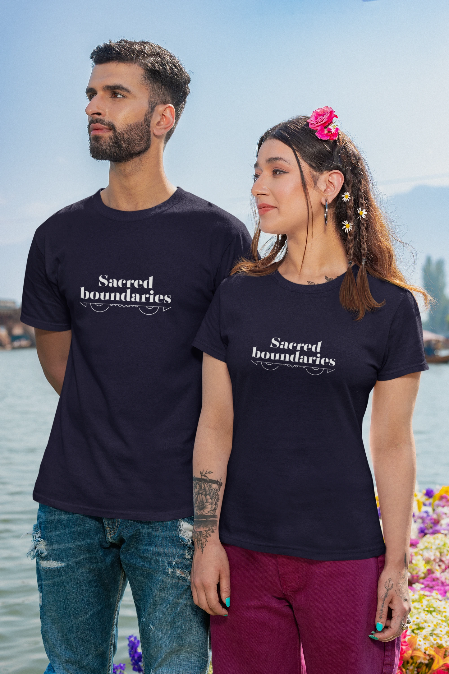 Sacred boundaries Unisex Regular T-Shirt 200-220 GSM
