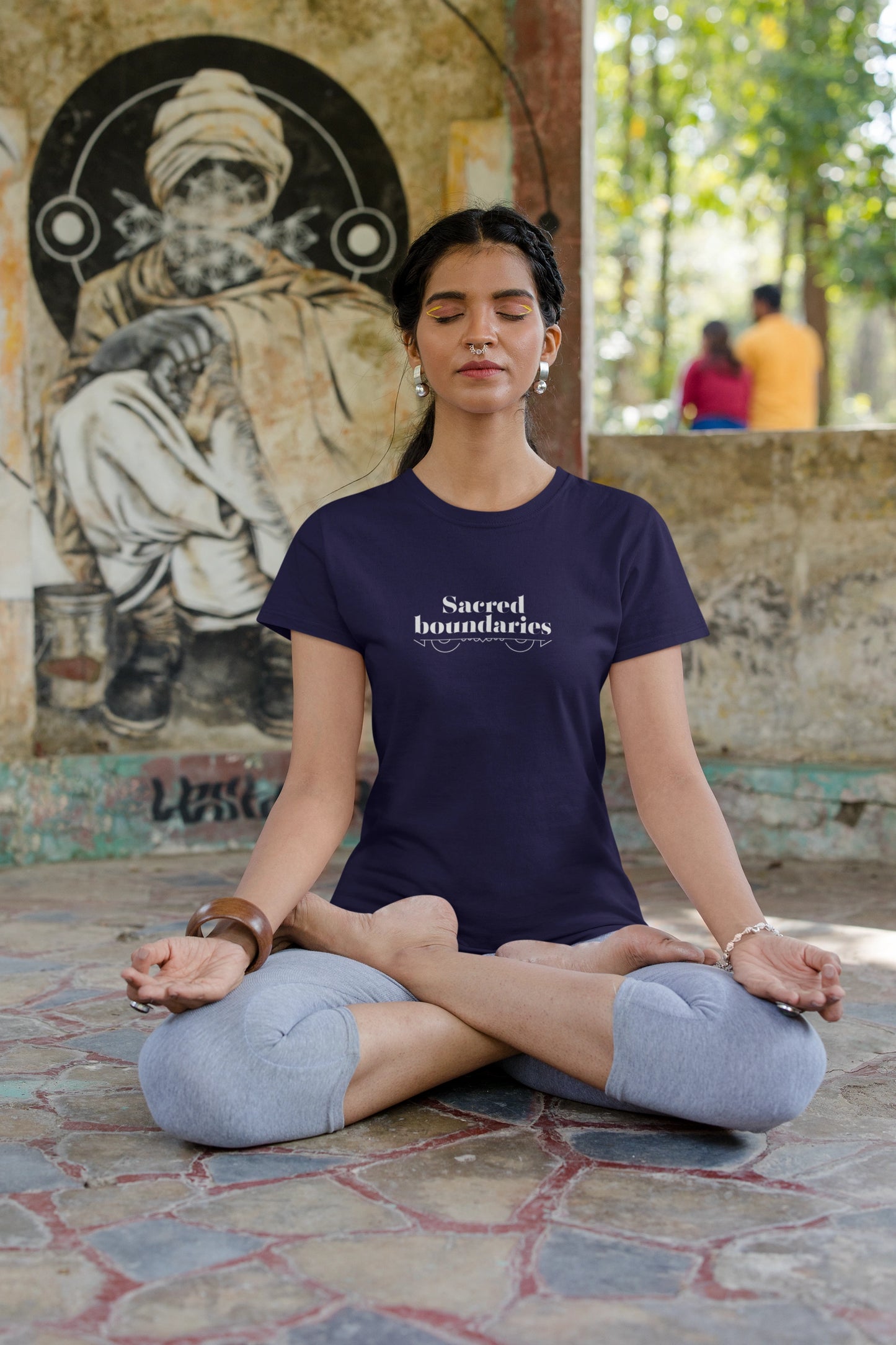 Sacred boundaries Unisex Regular T-Shirt 200-220 GSM