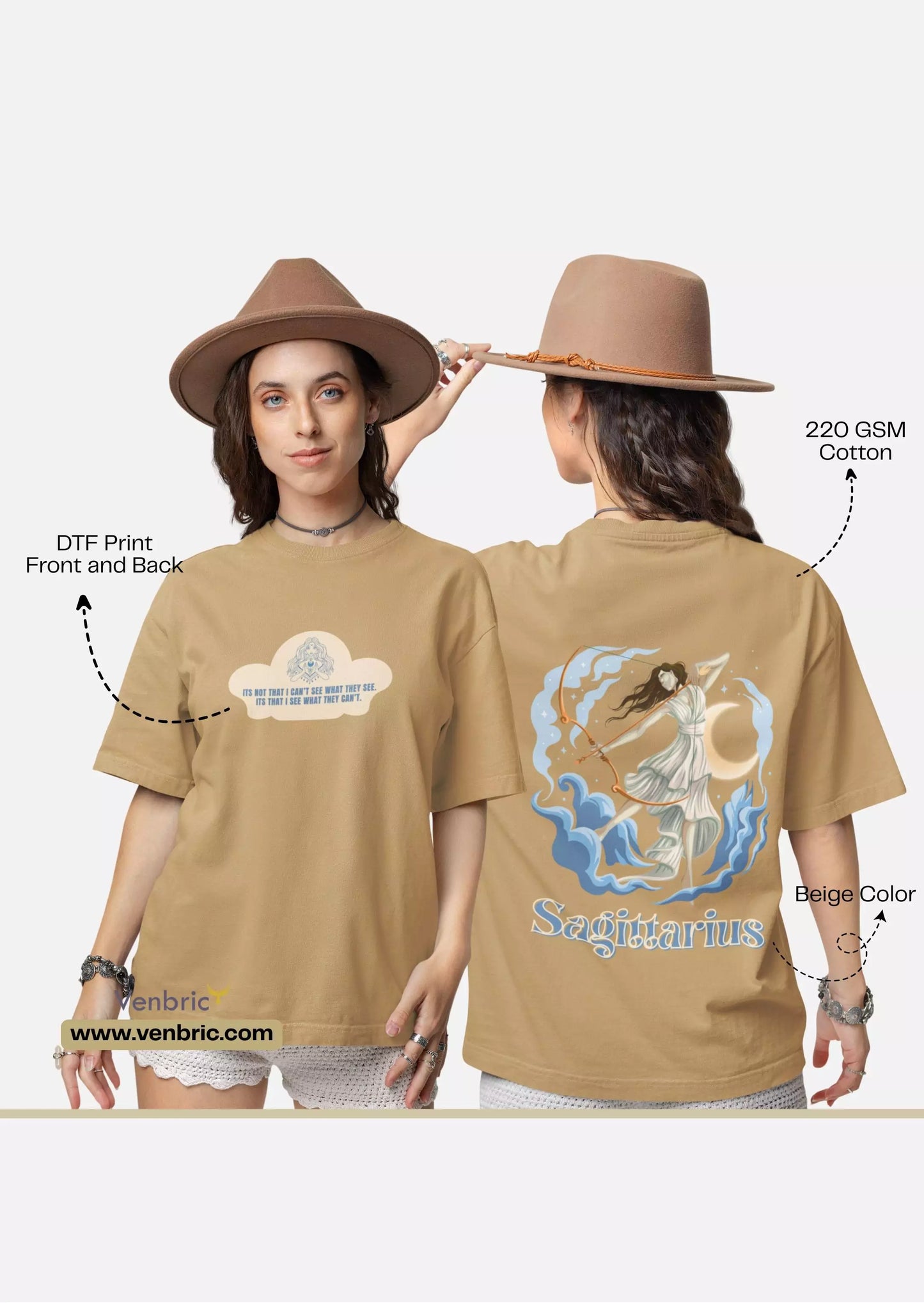 Sagittarius Unisex T-Shirt 220 GSM