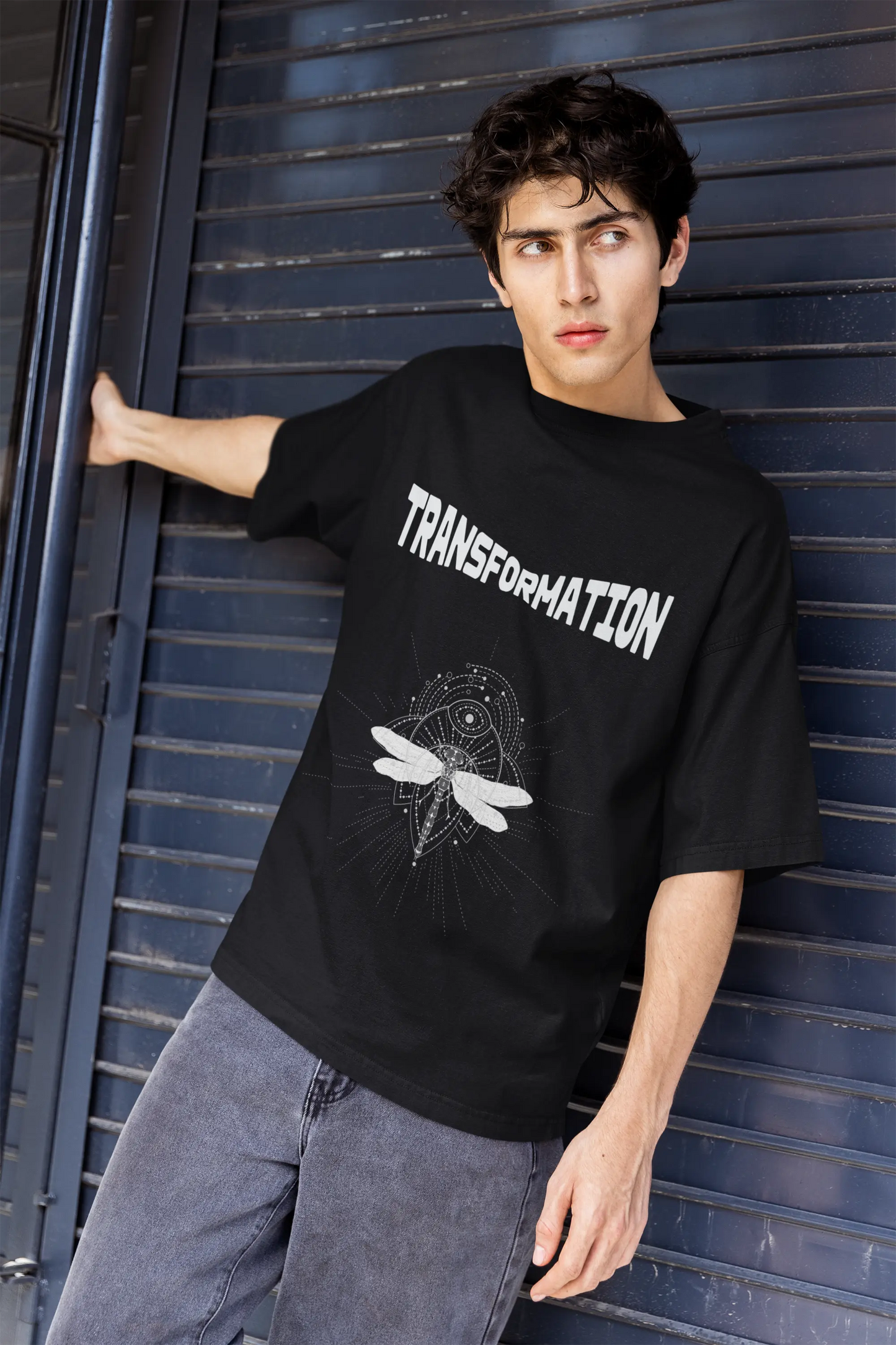 Transformation Unisex Oversized T-Shirt 240 GSM