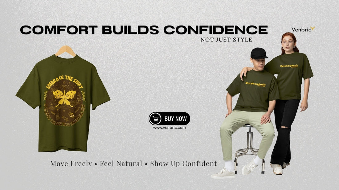 comfortable clothing builds confidence minimal outfit natural style aesthetic