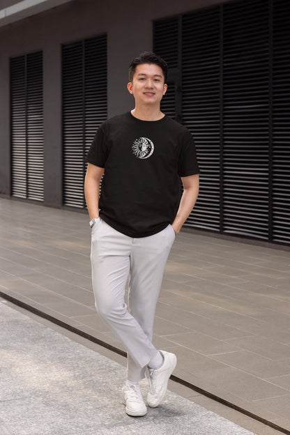 Sun and Moon Graphic Tee for Men & Women