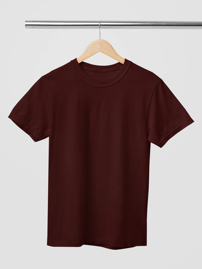Plain Wine PIMA Cotton Regular Unisex T-Shirt 200-220 GSM