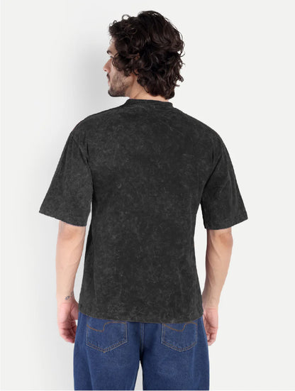 Plain Acid Wash Oversized T-Shirt