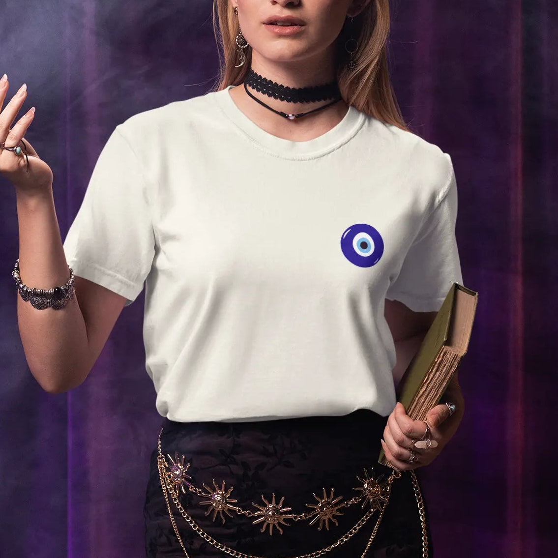 evil eye tshirt for men and women