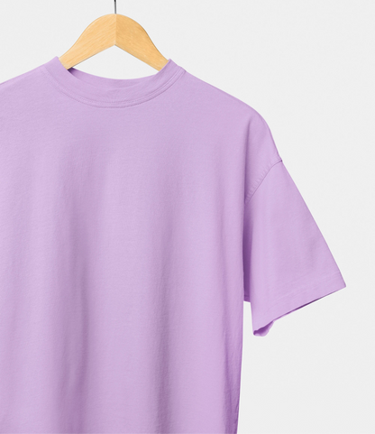 lilac plain oversized t shirt unisex India
plain lilac oversized t shirt 220 GSM cotton
baggy lilac t shirt streetwear India
minimal lilac t shirt oversized men women
everyday oversized t shirt lilac cotton