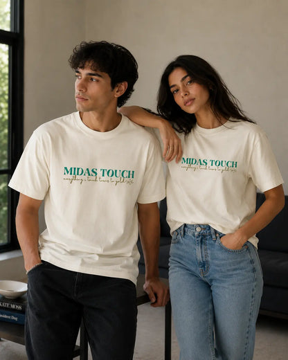 midas touch , everything i touch turns to gold tshirt