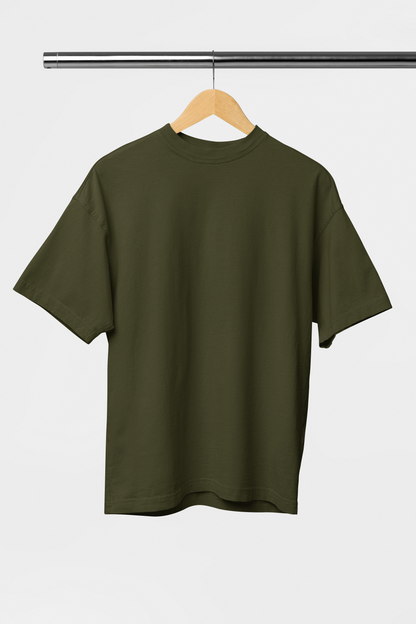olive green plain oversized t shirt unisex India
plain oversized olive t shirt 240 GSM cotton
baggy olive green t shirt streetwear India
minimal olive green t shirt men women
everyday oversized t shirt olive cotton