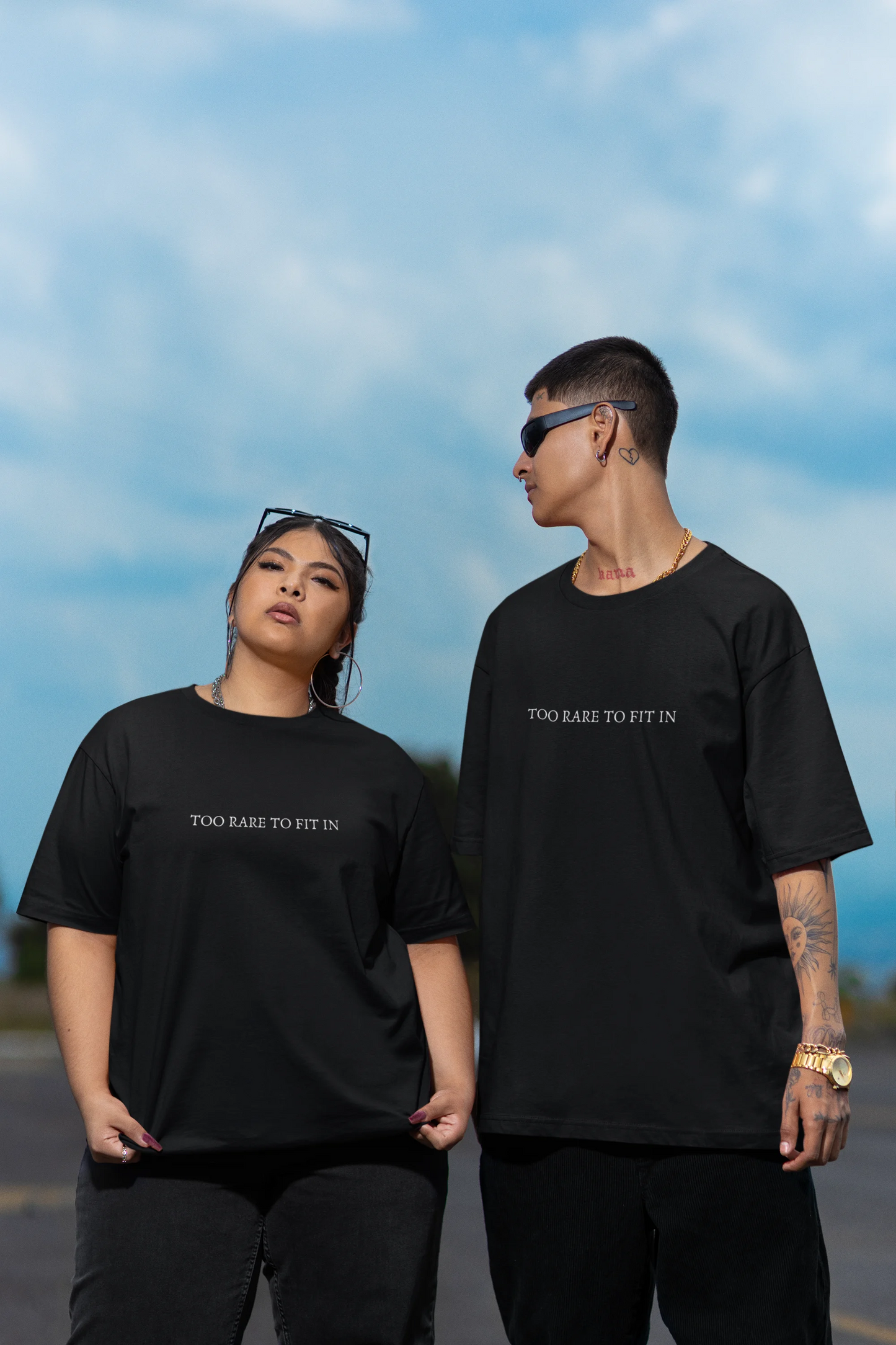 Too Rare To Fit In graphic tee for men and women