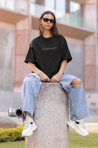 Too Rare To Fit In graphic tee for men and women